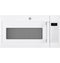 GE Appliances JVM7195DKWW Over The Range Microwaves White Front View