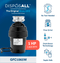 GE Appliances GFC1065W Garbage Disposals Black – Catalog Photo
