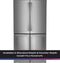GE Appliances PAD28BYTFS French Door Refrigerators Fingerprint Resistant Stainless – Product Image