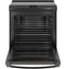 GE Appliances PSS93BPTS Slide-In Ranges Fingerprint Resistant Black Stainless – Catalog Photo
