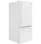 GE Appliances GDE21EGKWW Bottom Freezer Refrigerators White – Studio Shot