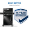 NAPOLEON BBQ R425NK2 Natural Gas BBQs Black – Official Product Photo