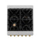 ZLINE RASZSN24CB Professional Ranges Champagne Bronze – Studio Shot