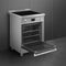 Smeg SPR24UIMX Freestanding Ranges Satin Stainless Steel – Official Product Photo
