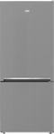 BEKO BFBF2815SS Bottom Freezer Refrigerators Fingerprint-Free Stainless Steel Front View
