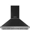 SMEG KPF36UAN Ducted Mount Hoods Matte Black Front View