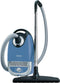 Miele COMPLETEC2HARDFLOORPOWERLINESFAE0TB Canister Vacuums Tech Blue Front View