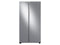 Samsung RS28A500ASR Side By Side Refrigerators Fingerprint Resistant Stainless Steel Front View