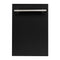 ZLINE DWBLMH18 Built-In Dishwashers Black Matte – Appliance Image