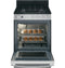 GE Appliances JGAS640RMSS Freestanding Ranges Stainless Steel/Black – Official Product Photo