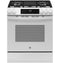 GE Appliances GGS600AVWW Slide-In Ranges White Front View