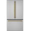 CAFE CXLB3H3PMCG Refrigerator Accessories Brushed Brass – Lifestyle Photo