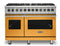 Viking VDR5488BDALP Freestanding Ranges Daffodil Front View