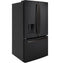 GE Appliances GFE26JEMDS French Door Refrigerators Fingerprint Resistant Black Slate – Studio Shot