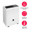 Frigidaire FHDP6033W1 40 Pint & Over Dehumidifiers White – Interior Drum