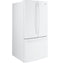 GE Appliances GWE19JGLWW French Door Refrigerators White – Studio Shot