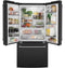 CAFE CWE19SP3ND1 French Door Refrigerators Matte Black – Catalog Photo