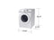 Samsung DVG45T6000W Front Load Dryers White – Appliance Image