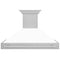 ZLINE 8654SNXWM48 Ducted Mount Hoods White Matte – Official Product Photo