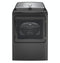 GE Appliances PTD60GBPRDG Top Load Dryers Diamond Gray Front View