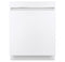 GE Appliances GDT225SGLWW Built-In Dishwashers White Front View