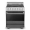 Viking RVER33015BDG Freestanding Ranges Damascus Gray Front View