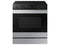 Samsung NSE6DG8700SR Slide-In Ranges Stainless Steel Front View
