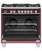 Fisher & Paykel OR36SCG6R1 Freestanding Ranges Red – Catalog Photo