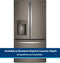 GE Appliances GFE28GMKES French Door Refrigerators Fingerprint Resistant Slate – Interior Drum