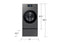 Samsung WD90F53AVS Washtowers 0 – Detail Close-up