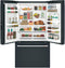 CAFE CWE23SP3MD1 French Door Refrigerators Matte Black – Catalog Photo