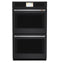 CAFE CTD90DP3ND1 Double Wall Ovens Matte Black Front View