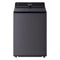 LG WT8600CB Top Load Washers Matte Black Front View