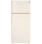 GE Appliances GTE17DTNRCC Top Freezer Refrigerators Bisque Front View