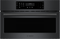 Bosch HMC80242UC Single Wall Ovens Black Stainless Steel Front View
