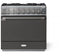 Aga AEL361DFSLT Freestanding Ranges Slate Front View
