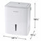 Frigidaire FHDD2234W1 0 - 30 Pint Dehumidifiers White – Appliance Image