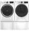 GE Appliances GFP1528SNWW Laundry Pedestals White – Lifestyle Photo
