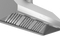 Thermador PH48HWS Ducted Mount Hoods Stainless Steel – Catalog Photo