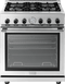 Superiore RN301GPSS Professional Ranges Stainless Steel Front View