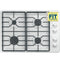 GE Appliances JGP3030DLWW Gas Cooktops White – Control Panel