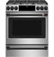 Café™ C2S900P2MS1  30" Smart Slide-In, Front-Control, Dual-Fuel Range with Warming Drawer