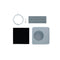 Zephyr ZRC01AN Range Hood Accessories Black Front View