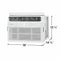 Frigidaire FHWC054TE1 Less Than 5,600 Btu Air Conditioners White – Official Product Photo
