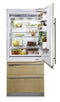 VIKING FBI7360WL LIMITED QUANTITIES AVAILABLE: 36" Custom Panel Fully Integrated Bottom-Freezer Refrigerator - FBI7360W in Stainless Steel