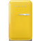 Smeg FAB5ULYW3 Compact Refrigerators Glossy Yellow Front View