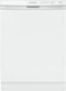 Frigidaire FFCD2413UW Built-In Dishwashers White Front View