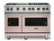 Viking VGR5486GBH Freestanding Ranges Blush Front View