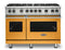 Viking VGR5488BDA Freestanding Ranges Daffodil Front View