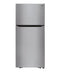 LG LTCS20020S Top Freezer Refrigerators Stainless Steel Front View